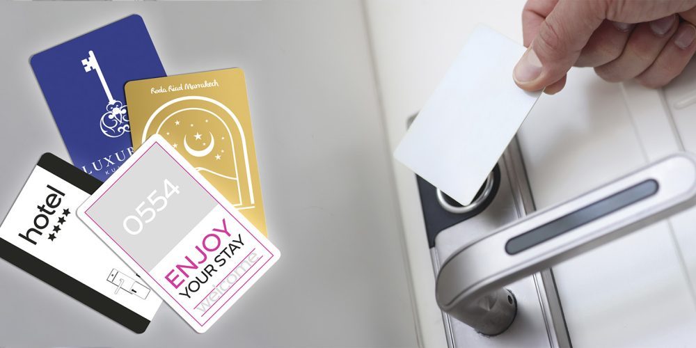 Key cards for hotels